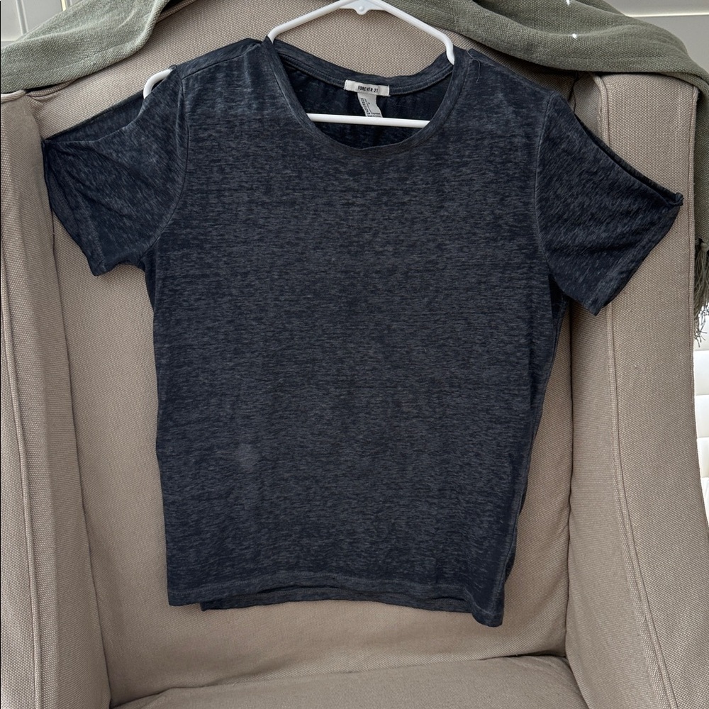 Forever 21 Dark Gray T-Shirt